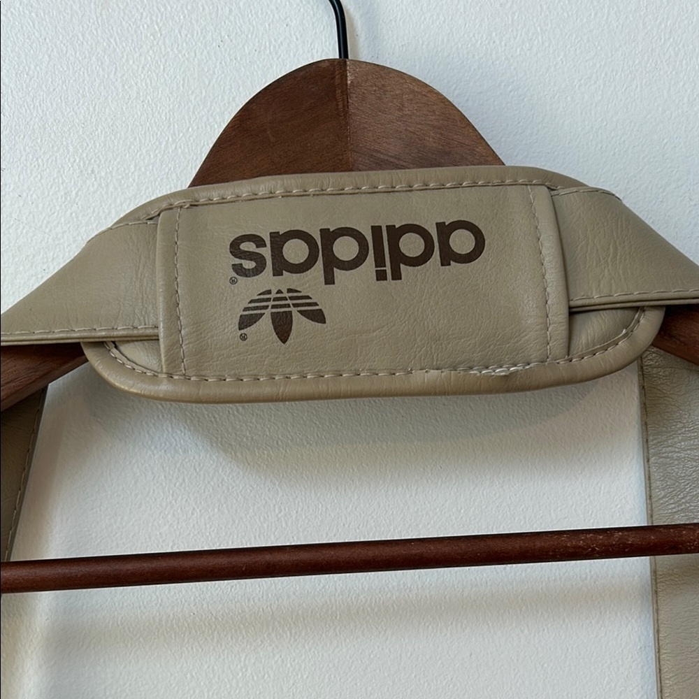 Adidas Tan Messenger Bag with Trefoil Logo, Vintage - Picture 7 of 12